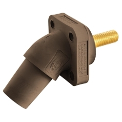 Hubbell HBLFRASBN Single Pole Receptacle