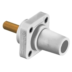 Hubbell HBLFRSCW Single Pole Receptacle