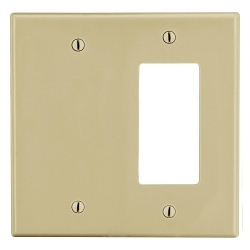 Hubbell P1326I Non-Metallic Standard Wall Plate
