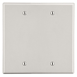 Hubbell P23LA Non-Metallic Standard Blank Wall Plate