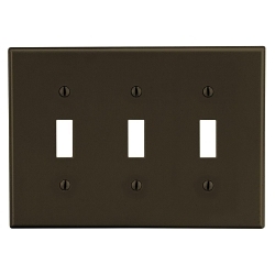 Hubbell P3 Non-Metallic Standard Wall Plate