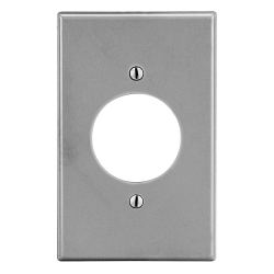 Hubbell P720GY Non-Metallic Standard Wall Plate