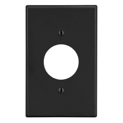 Hubbell P7BK Non-Metallic Standard Wall Plate