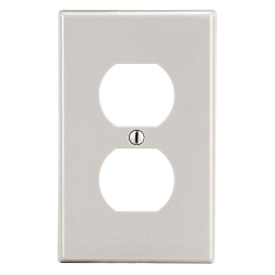 Hubbell P8LA Non-Metallic Standard Wall Plate