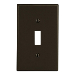Hubbell P1 Non-Metallic Standard Wall Plate