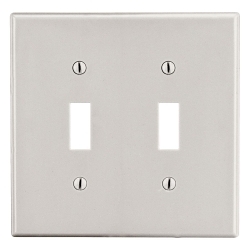 Hubbell P2LA Non-Metallic Standard Wall Plate