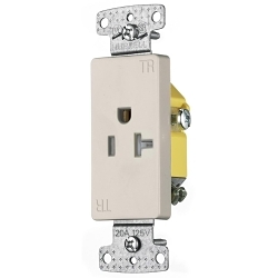 Hubbell RRD201LATR Straight Blade Receptacle