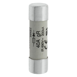 Bussmann FWP-40G14F High Speed Fuse, 40 A, 690 V, 200 kA Interrupt, Class: gR, Cylindrical Body