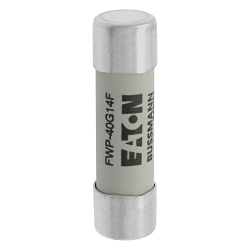 Bussmann FWP-40G14F High Speed Fuse, 40 A, 690 V, 200 kA Interrupt, Class: gR, Cylindrical Body