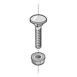 Cablofil EZBN1/4IN316L Cable Tray Fitting And Accessory