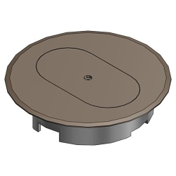 Thomas & Betts E97DSB Steel City Floor Box Cover