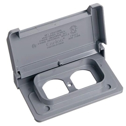 Thomas & Betts E98DHGN-CAR Carlon T-Box Cover