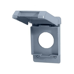 Thomas & Betts E98G20N Carlon Receptacle Box Cover
