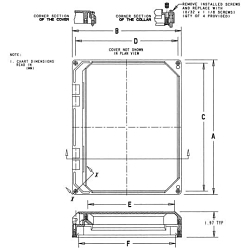 Thomas & Betts NI88W Carlon Window Kit