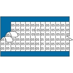Thomas & Betts WC02S E-Z Code Wire Marking Card