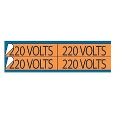 Thomas & Betts WDT-5016 E-Z Code Conduit and Voltage Marker Card