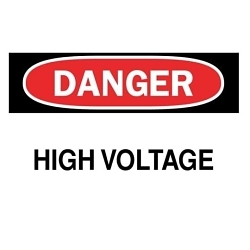 Thomas & Betts WHF-0076 E-Z Code Safety Label
