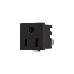 Arrowhart 49-01BK-BU Devices Straight Blade Receptacle