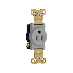 Arrowhart 5261GY Devices Straight Blade Receptacle