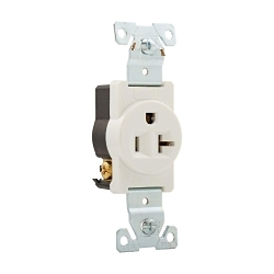 Arrowhart 5361W Devices Straight Blade Receptacle