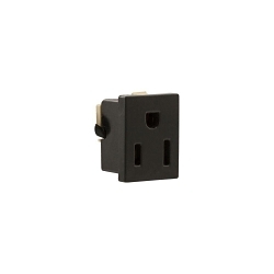 Arrowhart 67BK-BU Straight Blade Receptacle