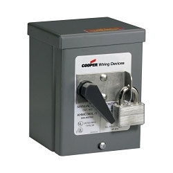 Arrowhart AHMC360L-3 Wiring Devices Manual Motor Control Switch