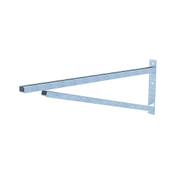 B-Line B494-30ZN Braced Single Bracket