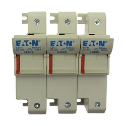 Bussmann CH223DU Low Voltage Cylindrical Fuse Holder, 690 VAC, 125 A, 3 Poles