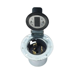Arrowhart CS6376 Devices Locking Flanged Inlet