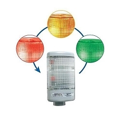 Edwards Signaling 108I-RBA-G1 Triliptical Chameleon Multi-Status Beacon