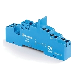 FINDER 97P1SPA Push-in socket for use with 46.61
