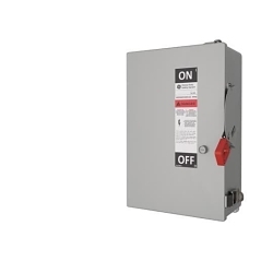 ABB TH4364 Enclosed Heavy Duty Fusible Safety Switch, 600 VAC, 200 A, 3 Poles