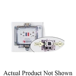Grace Engineered Products H-RF3-K3 Graceports Inside-Outlet Gfci Receptacle