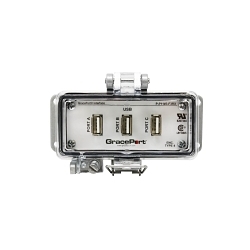 Grace Engineered Products P-P11#3-F3RX Universal Serial Bus Interface Device Number Of Ports 3 Power Device 120 VAC