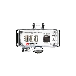 Grace Engineered Products P-P11#3R2-F2RX-C6 Cable Panel Interface Connector, Polycarbonate Housing