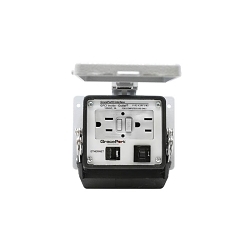 Grace Engineered Products P-R2-K3RF3-M2 Features 120 VAC 20 AMP GFCI Inside Outlet