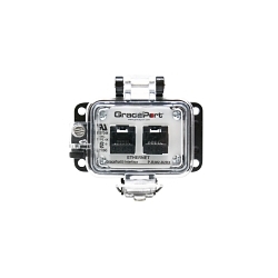 Grace Engineered Products P-R2#2-B2RX Computer Port Connector Interface Mounting Panel Length 3150 IN Width 1650 IN Height 1720 IN Enclosure 6 Point