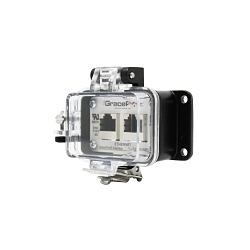 Grace Engineered Products P-R33#2-B2RX Bulkhead Connector, Aluminum Housing