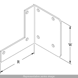 Hammond Manufacturing 1485BL2 Bracket Hanger