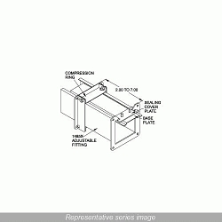 Hammond Manufacturing 1485CX Adjustable Fitting