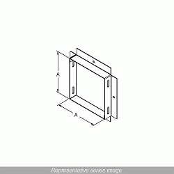 Hammond Manufacturing CWAD2 Panel Adapter