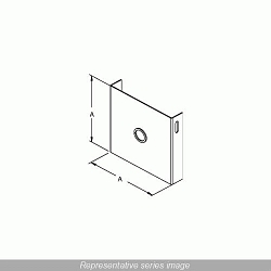 Hammond Manufacturing CWCP10 Closure Plate