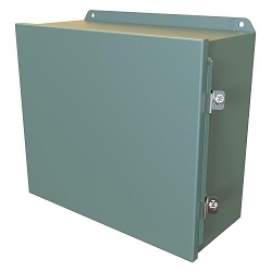 Hammond Manufacturing HJ12146HLP Less Panel Junction Box With Stainless Steel Clamps
