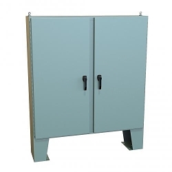 Hammond Manufacturing HN4FM606012 HN4 FM 2-Door Enclosure With Inner Panel and Handle