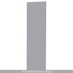 Hammond Manufacturing HSP146 HMESP Side Panel, 55.12 in L x 23.62 in W, Steel, Light Gray