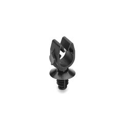 Hellermann Tyton 151-01749 MOC Clip With 6.5 mm Fir Tree, Polyamide 6.6