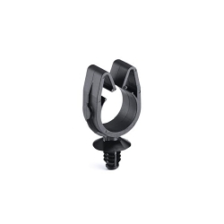 Hellermann Tyton 151-01788 MOC Clip With 6.5 mm Fir Tree, Polyamide 6.6