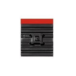 Hellermann Tyton 151-02219 Cable Tie Mount, T18 to T50, Polyamide 6.6, Black