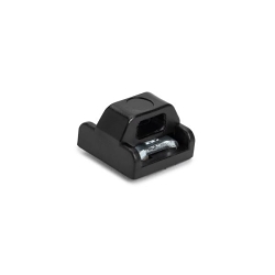 Hellermann Tyton 151-04016 Cable Tie Mount, Magnetic Mounting, 6.3 mm W Tie, Neodymium Alloy/Polyacetal/Steel, Black