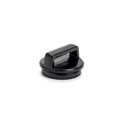 Hellermann Tyton 151-04017 Cable Tie Mount, Magnetic Mounting, 19.1 mm W Tie, Neodymium Alloy/Polyacetal/Steel, Black